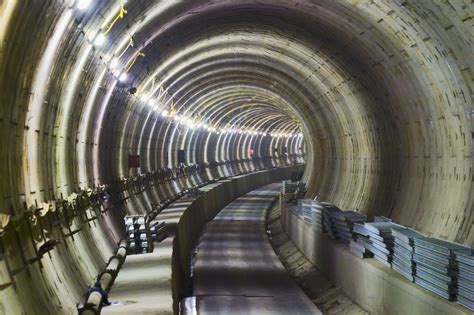 the chunnel tunnel.